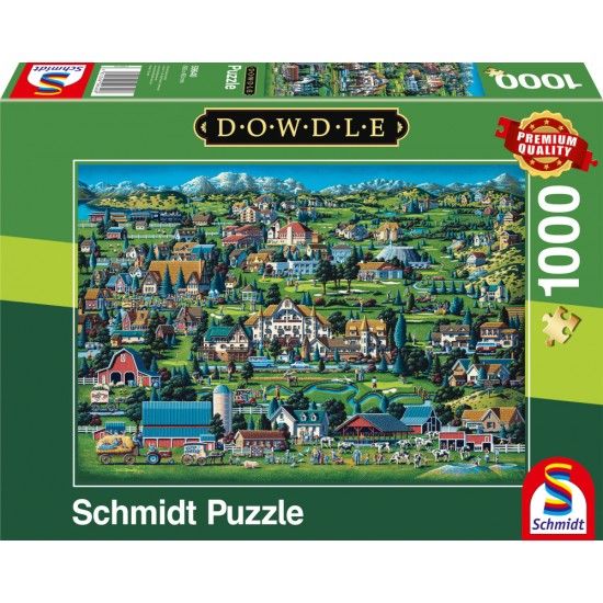 Puzzle Schmidt: Dowdle - Midway, 1000 piese
