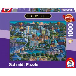 Puzzle Schmidt: Dowdle - Chattanooga, 1000 piese