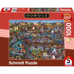 Puzzle Schmidt: Dowdle - Solvang, 1000 piese