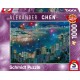 Puzzle Schmidt: Alexander Chen - Focuri de artificii peste Hong Kong, 1000 piese