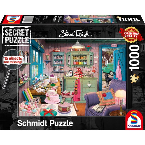 Puzzle Schmidt: Steve Read - Secret Puzzles - Camera bunicii, 1000 piese