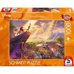 Puzzle Schmidt: Thomas Kinkade - Disney - The Lion King, 1000 piese