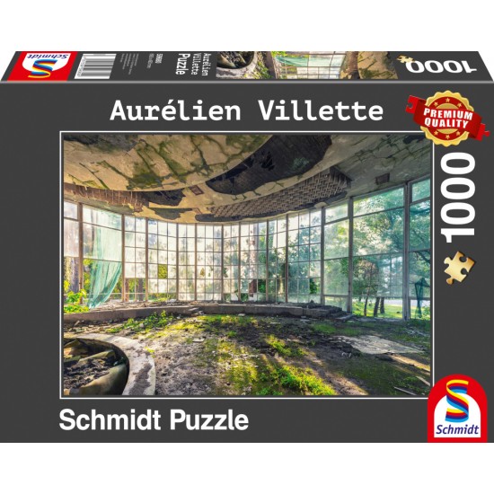 Puzzle Schmidt: Aurélien Vilette - Topophilia - Vechea cafenea din Abhazia, 1000 piese
