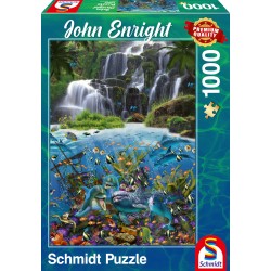 Puzzle Schmidt: John Enright - Cascadă, 1000 piese