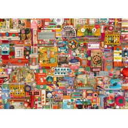 Puzzle Schmidt: Shelley Davies - Artizanat vintage, 1000 piese