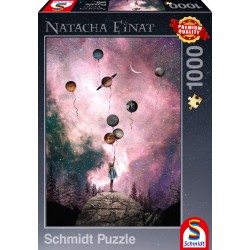 Puzzle Schmidt: Natacha Einat - Planete: îndrăznește să visezi, 1000 piese