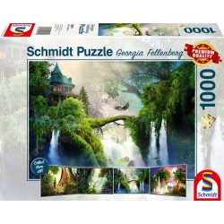 Puzzle Schmidt: Georgina Fellenberg - Primăvară fermecată, 1000 piese