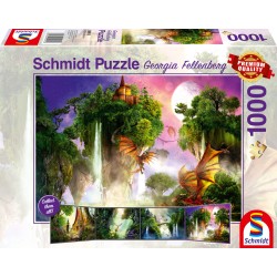 Puzzle Schmidt: Georgina Fellenberg - Gardianele pădurii, 1000 piese