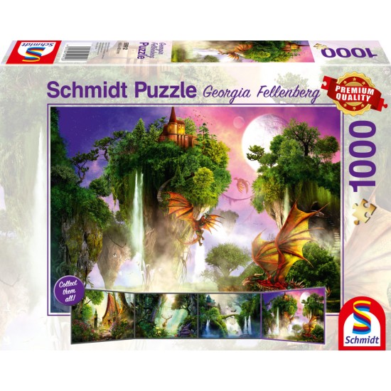 Puzzle Schmidt: Georgina Fellenberg - Gardianele pădurii, 1000 piese
