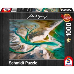 Puzzle Schmidt: Mark Gray - Fuziune, 1000 piese