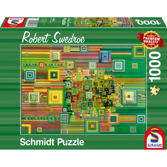 Puzzle Schmidt: Robert Swedroe - Green Flashdrive, 1000 piese