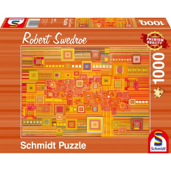 Puzzle Schmidt: Robert Swedroe - Cyber Antics, 1000 piese