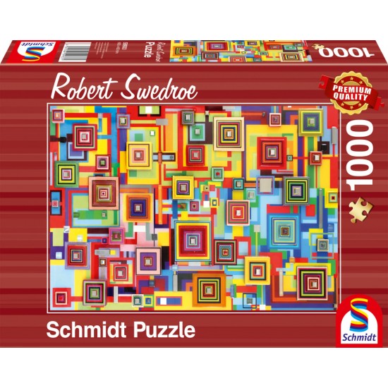 Puzzle Schmidt: Robert Swedroe - Cyber Intervention, 1000 piese