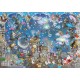 Puzzle Schmidt: Ilona Reny - Cerul albastru de Crăciun, 1000 piese