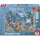 Puzzle Schmidt: Ilona Reny - Cerul albastru de Crăciun, 1000 piese
