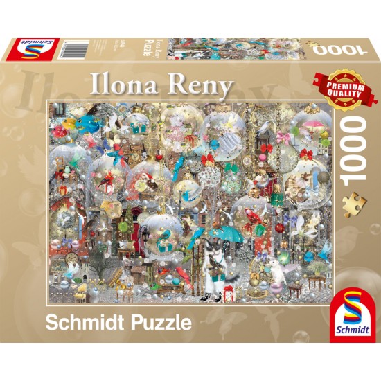 Puzzle Schmidt: Ilona Reny - Decorarând cu vise, 1000 piese